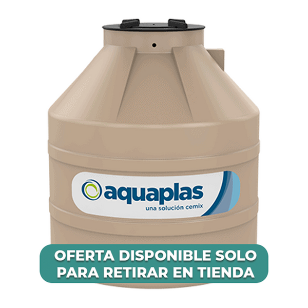 Tinaco Aquaplas equipado Tricapa Beige 750 L