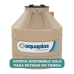 Tinaco Aquaplas equipado Tricapa Beige 750 L